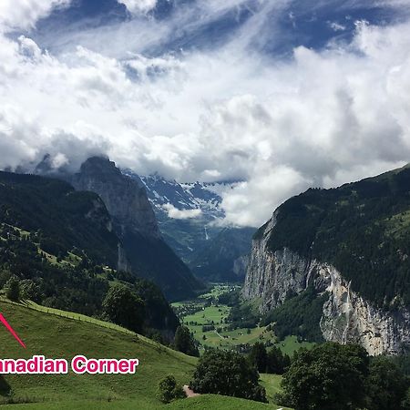 Chalet Canadian Corner Wengen Extérieur photo