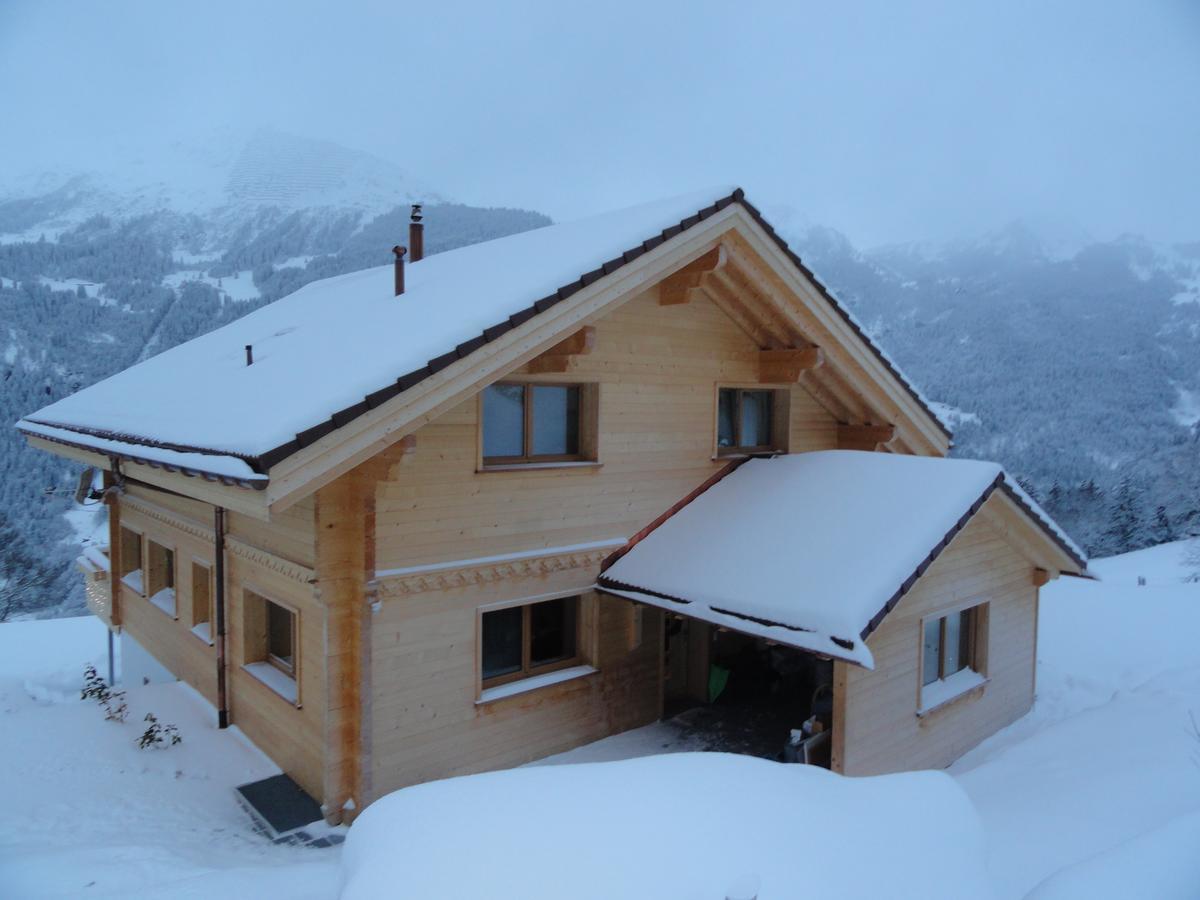 Chalet Canadian Corner Wengen Extérieur photo