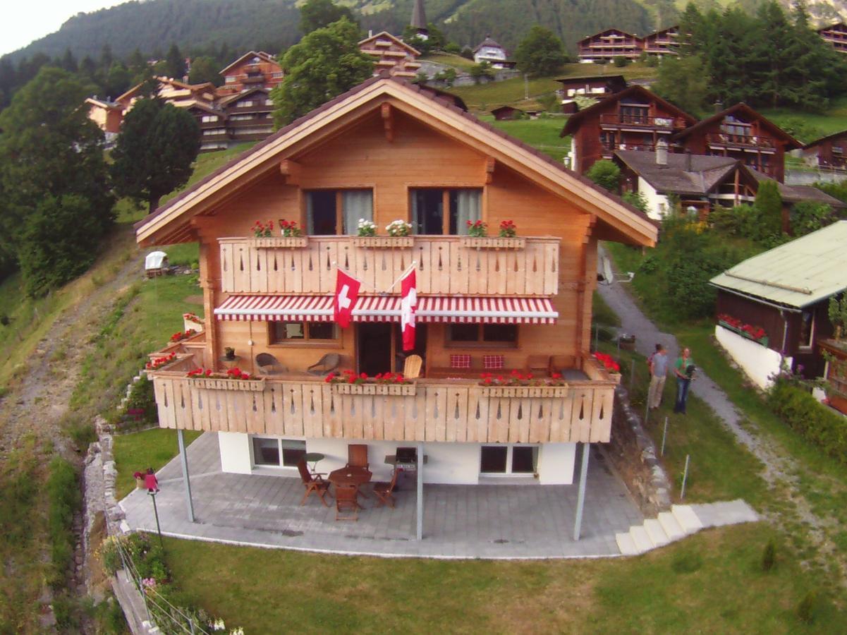 Chalet Canadian Corner Wengen Extérieur photo