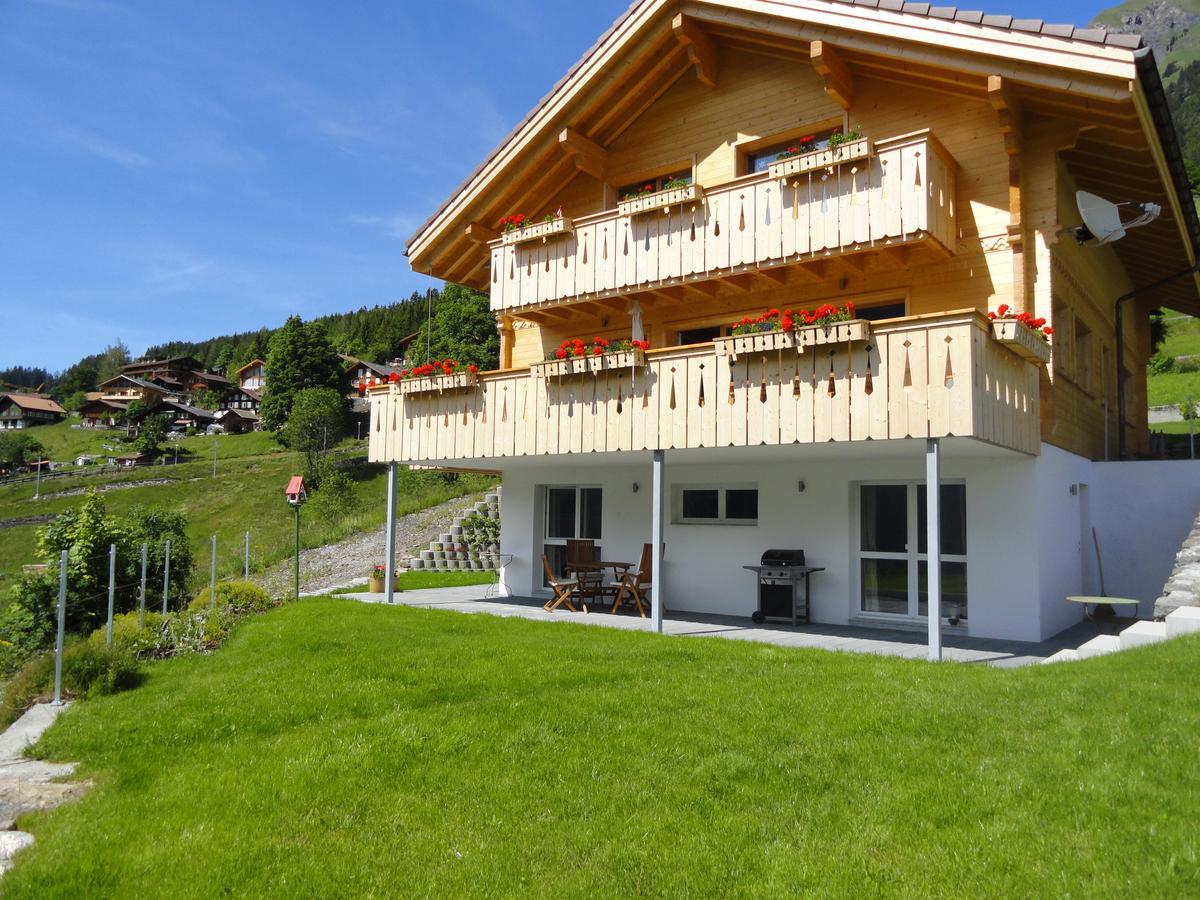 Chalet Canadian Corner Wengen Extérieur photo